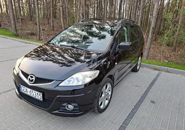 pomorskie Mazda 5 cena 18900 przebieg: 252500, rok produkcji 2009 z Białogard